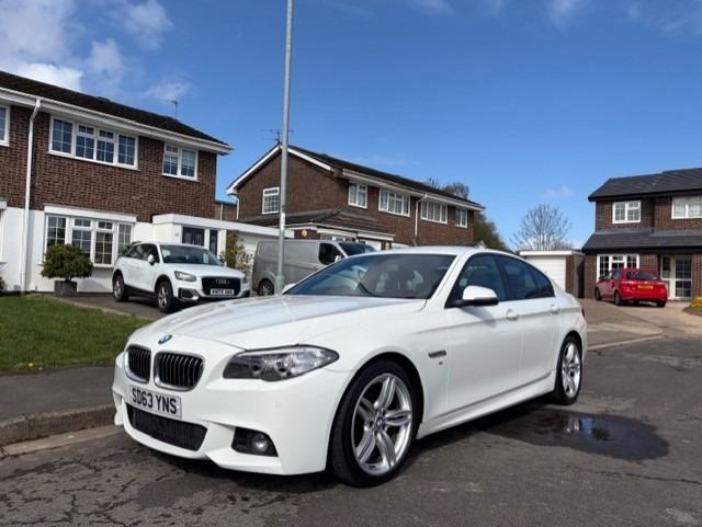 2013 BMW 5 Series 520d M Sport 4dr Step Auto SALOON Diesel Automatic