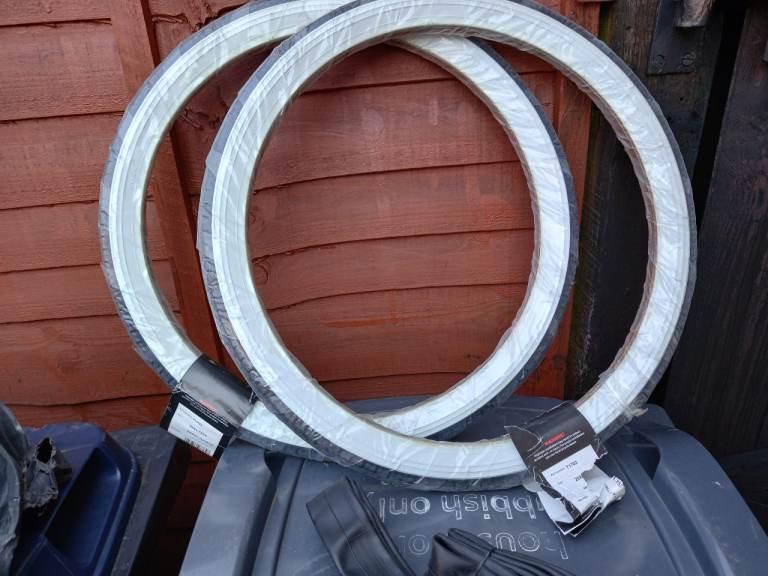 New bike tyres
