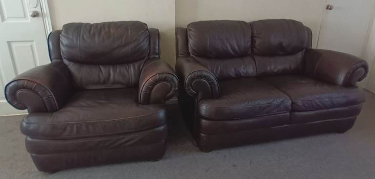 Set Of Sofa And Armchair