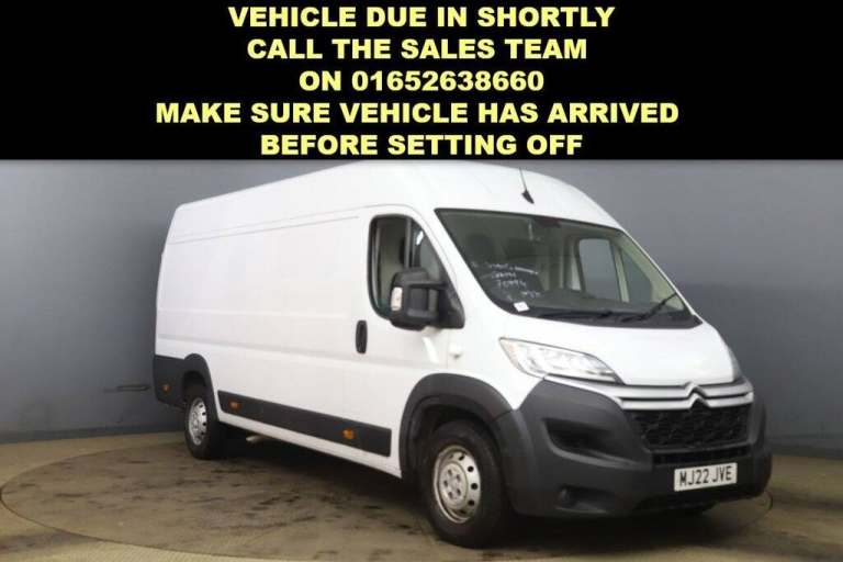 2022 Citroen Relay 2.2 BlueHDi H2 Van 140ps Enterprise PANEL VAN DIESEL Manual