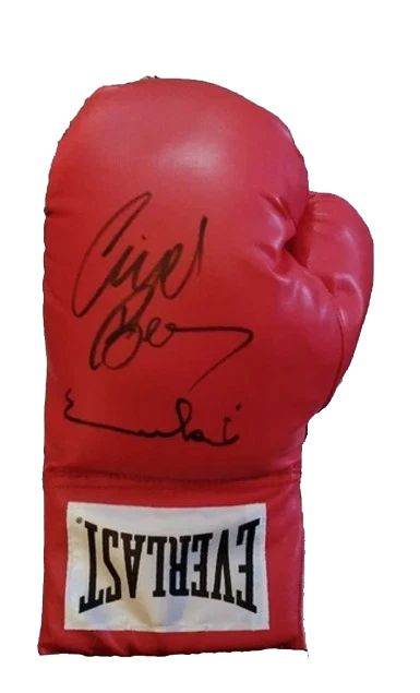 Nigel Benn and Chris Eubank Left Hand Boxing Glove