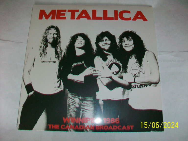 Metallica winnipeg 1986 