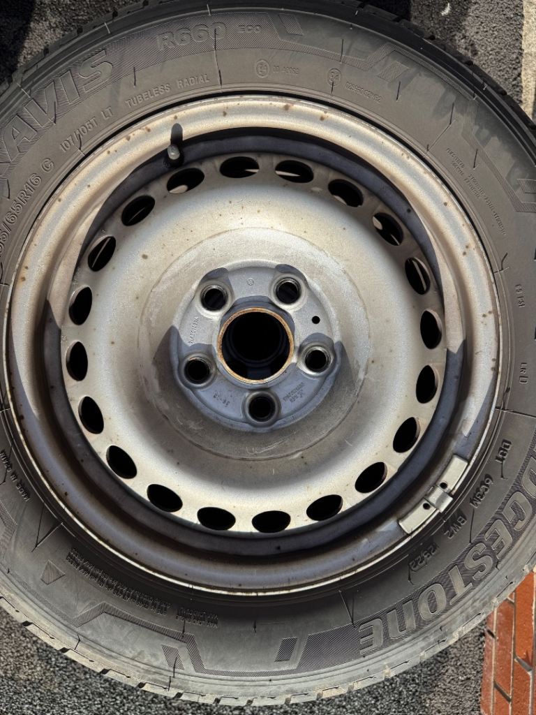 VW Transporter T6.1 OEM 16” Steel Rims