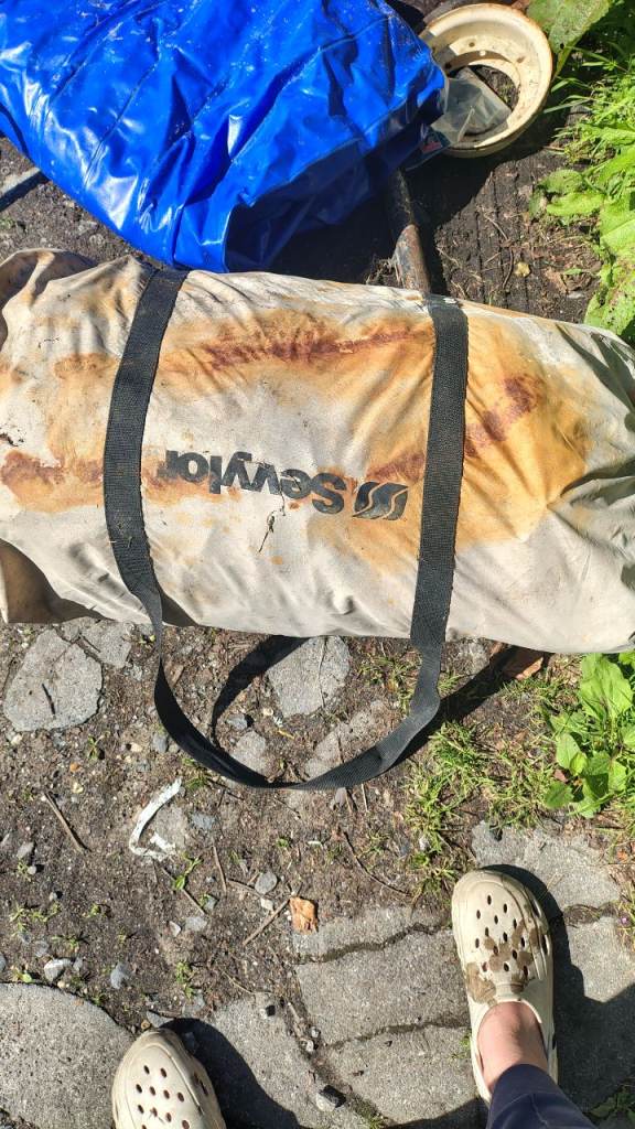 Sevylor inflatable kayak unsure of condition 