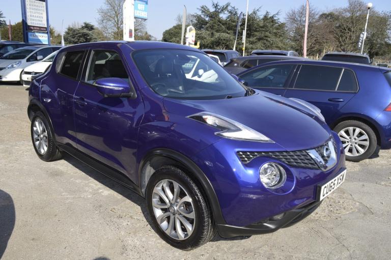 2015 Nissan Juke 1.6 Tekna 5dr Xtronic PETROL AUTO LEATHER SAT NAV HATCHBACK Petrol Automatic