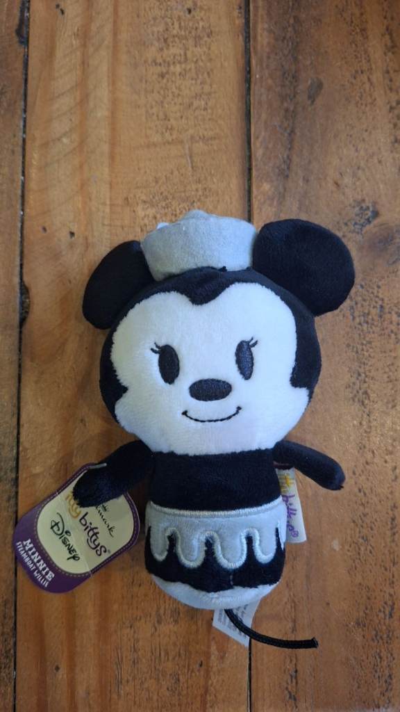 Hallmark Ittybittys Steamboat Willie Minnie Mouse Small Plush Teddy Bears