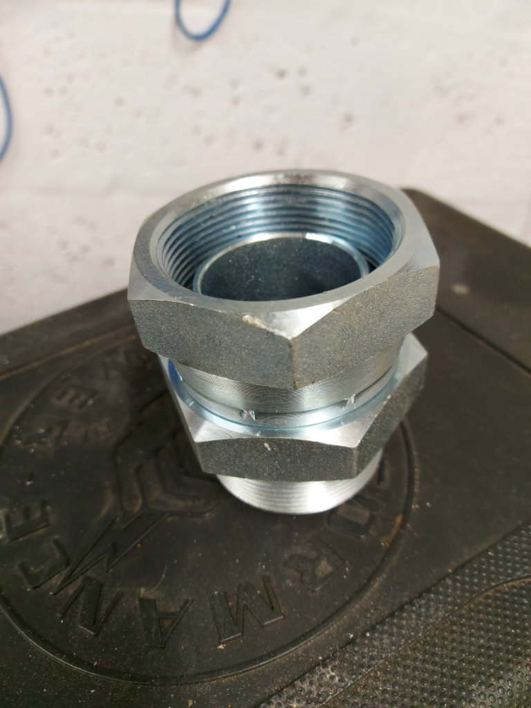 Hydraulic 2 inch BSP Adaptor BSP Male x BSP Swivel Female