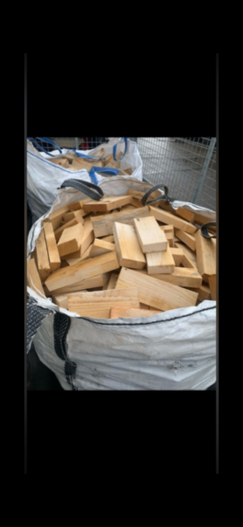 Dry clean wood