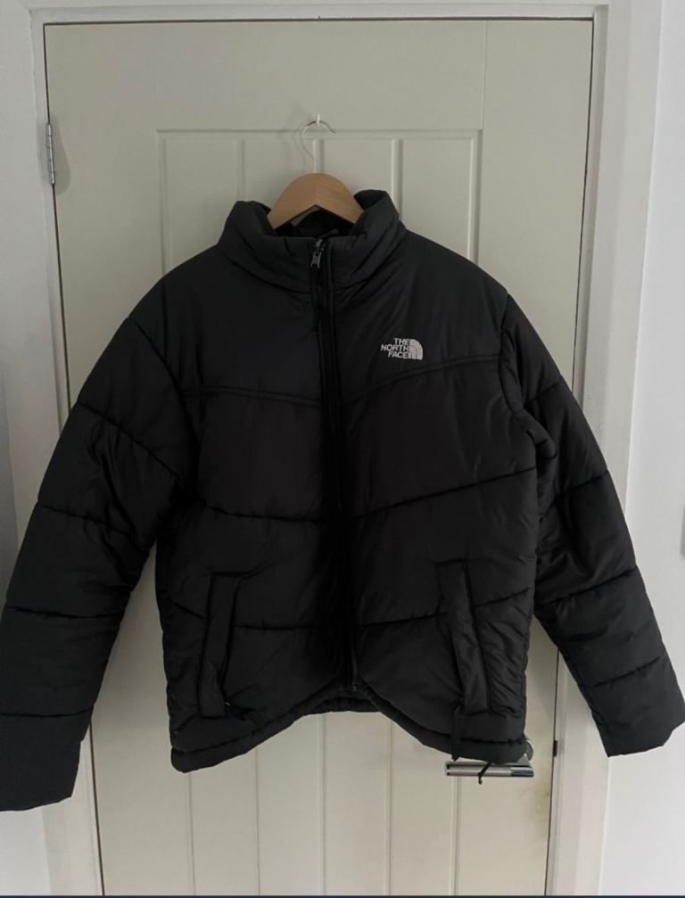The North Face Puffer Jacket - Men's Large, Black