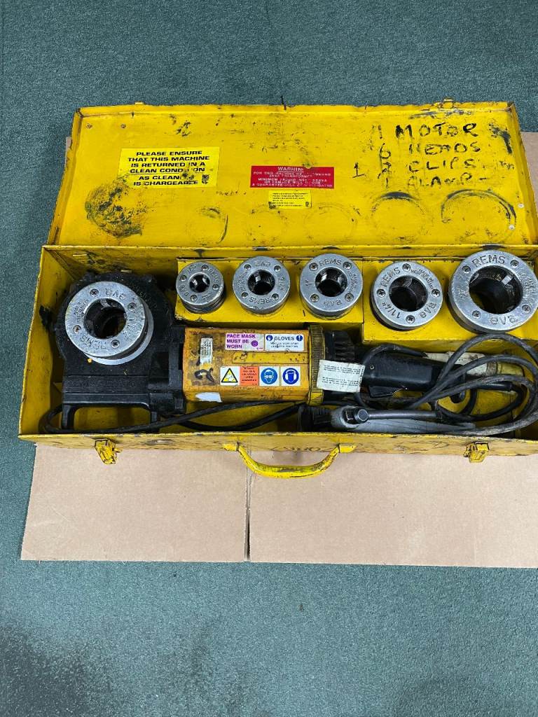 REMS Amigo2 Pipe Threader 110V   Working Order