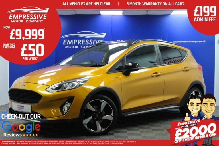 2020 69 FORD FIESTA 1.0T ECOBOOST GPF ACTIVE B&amp;O PLAY HATCHBACK 5DR PETROL MANUA