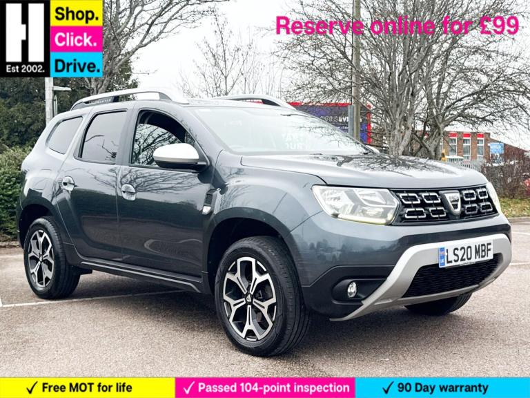2020 Dacia Duster 1.3 TCe Prestige SUV 5dr Petrol Manual Euro 6 (s/s) (130 ps) HATCHBACK Petrol M...