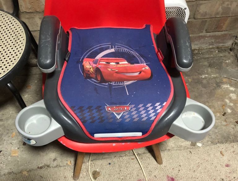 Cars Lightning McQueen Booster Car Seat 