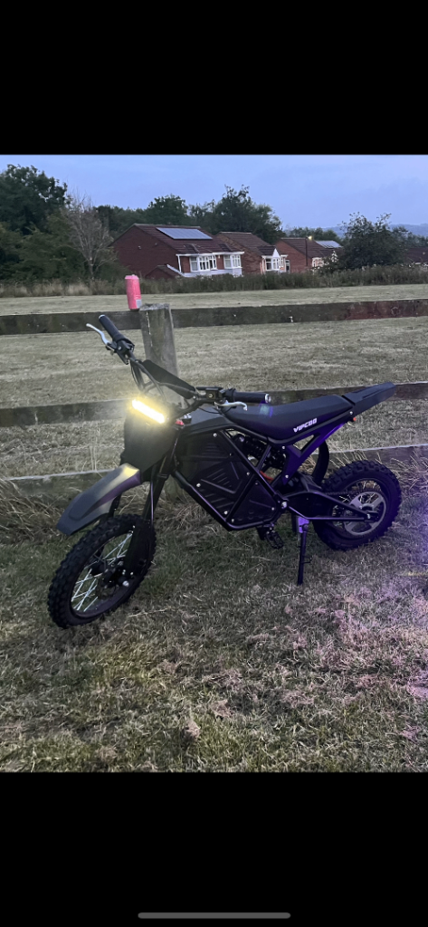 Vipcoo H3 Electric Bike - 40mph Max Speed, Good Condition