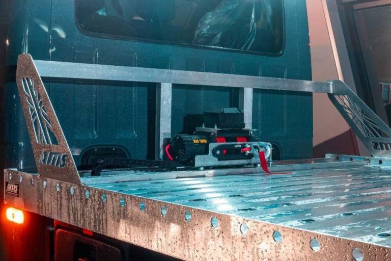 ALUMINIUM RECOVERY TRUCK BODY AMS E-BODY BEAVERTAIL CAR TRANSPORTER