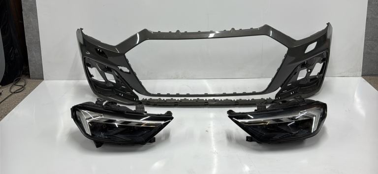 Audi A1 sline front bumper 2x headlights drivers and passenger 2019 - 2025 