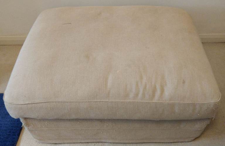 image for Ikea Gronlid Footstool Ottoman With Storage