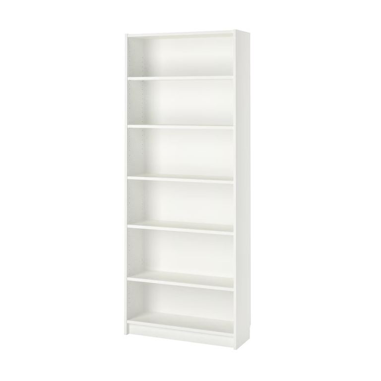 White IKEA Billy bookcase 202 x 80 x 28cm