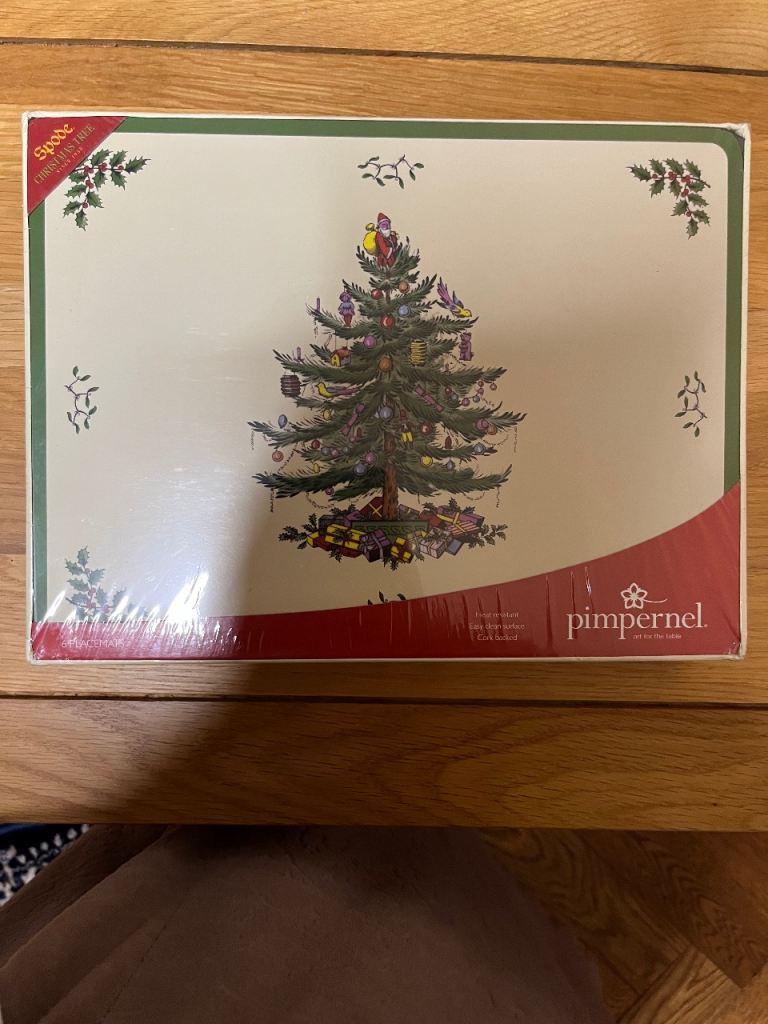 Spode set of 6 placemats