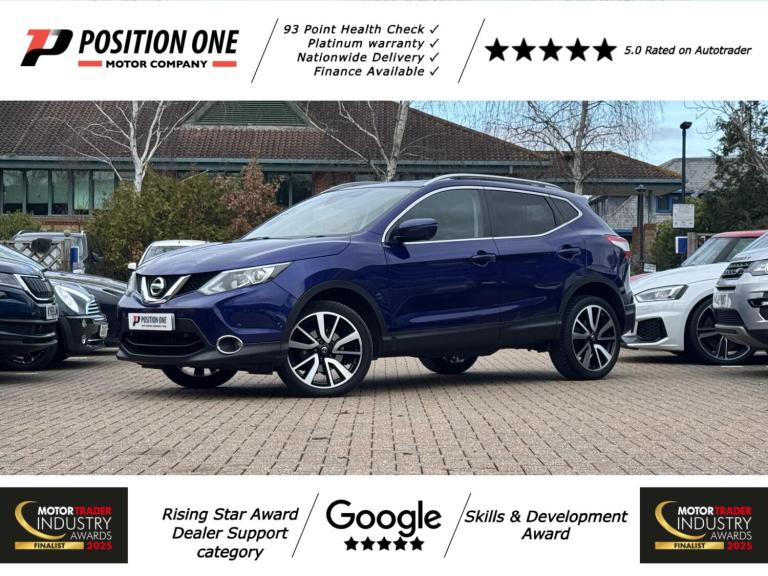 2016 Nissan Qashqai 1.6 dCi Tekna SUV 5dr Diesel XTRON 2WD Euro 6 (s/s) (130 ps) SUV Diesel Autom...
