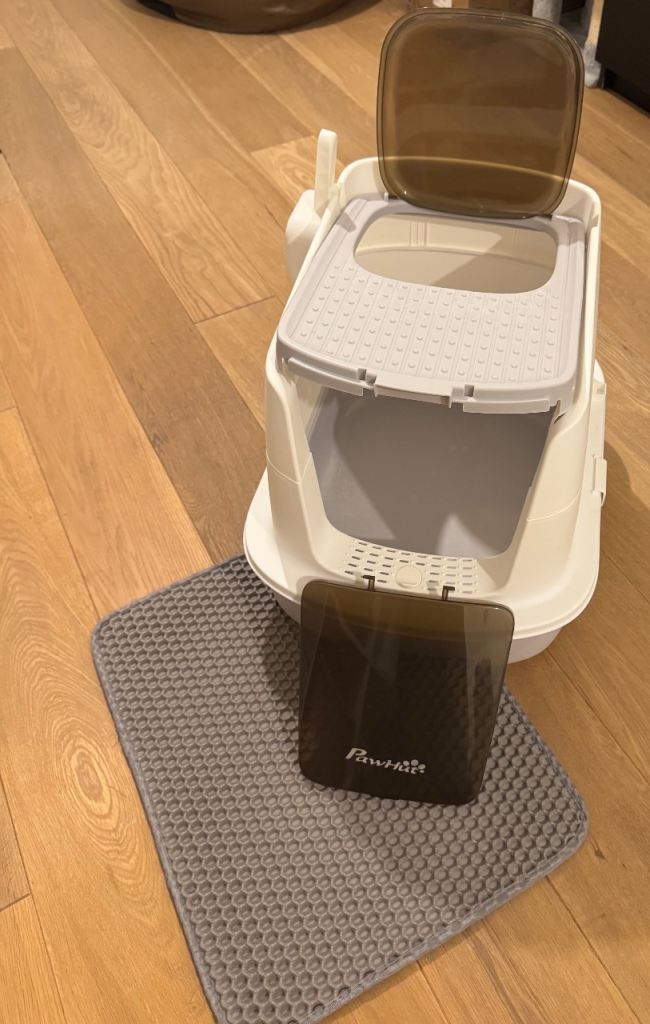 Pawhut Cat Hooded  litter box