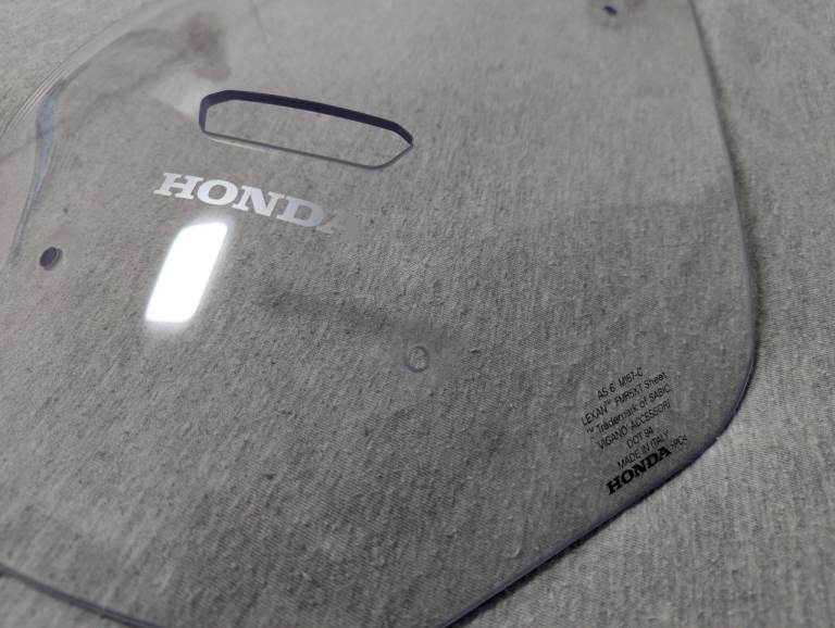 NEW Honda ADV350A 2022-2025 Genuine Clear Windshield Screen & Rear Hugger Mudguard