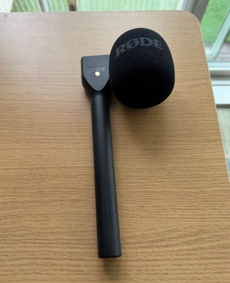 RODE Interview GO Handheld Mic Adapter + Foam Windshield - PRICE IS EACH