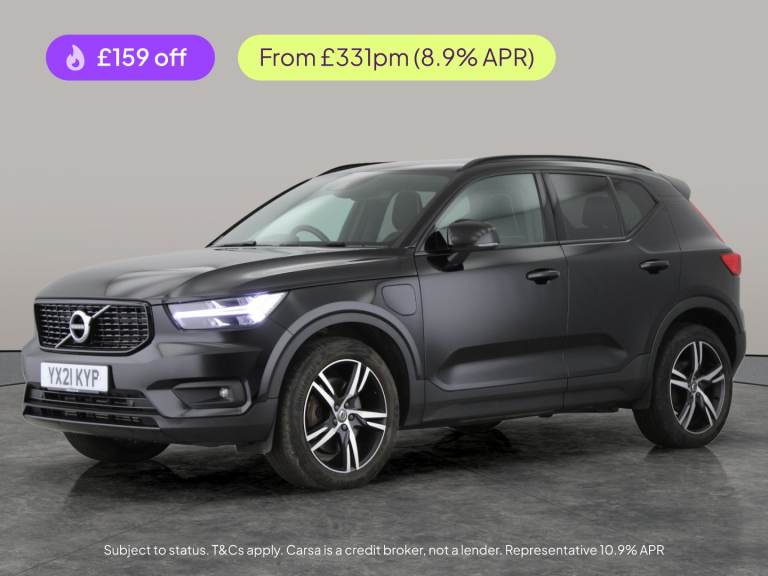 2021 Volvo XC40 1.5h T4 Recharge 10.7kWh R-Design SUV 5dr Petrol Plug-in Hybrid Auto Euro 6 Suv P...