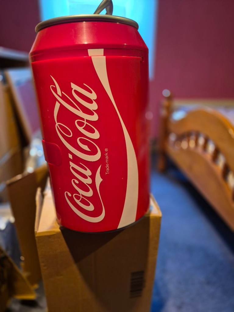 Coca-Cola Mini Fridge - Can Shaped, As Good As New