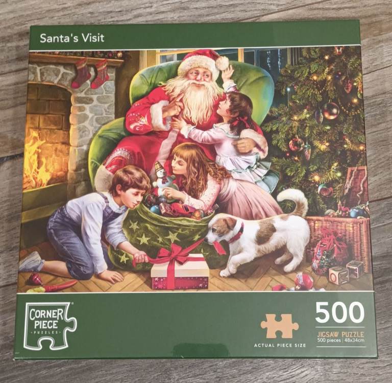 NEW. 500 piece puzzle. Santa's Visit