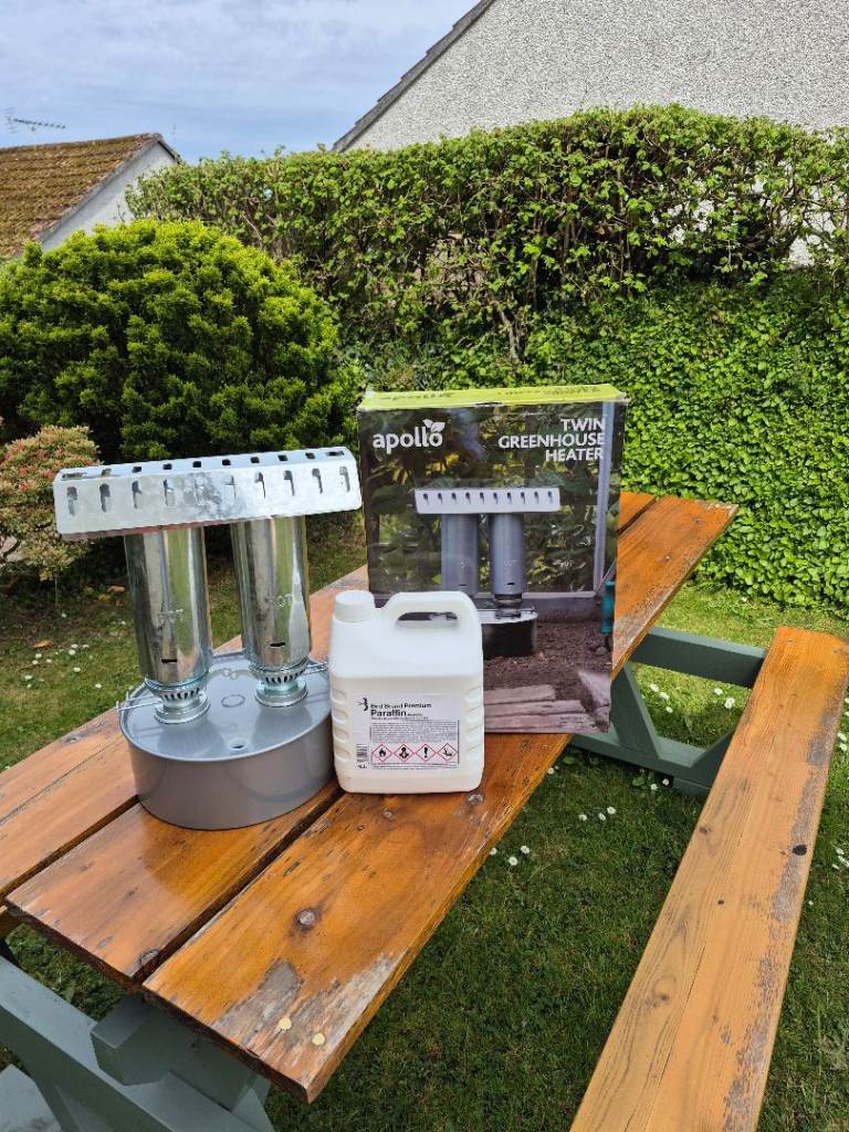 APOLLO TWIN PARAFFIN GREENHOUSE HEATER