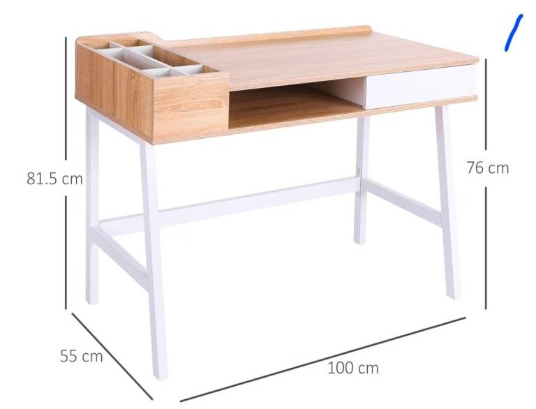 Wooden desk