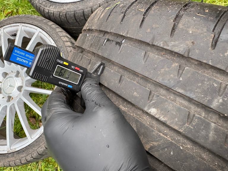 19” WHEELS with Tyres TURBINE AMG MERCEDES BENZ W204 Style 5x112