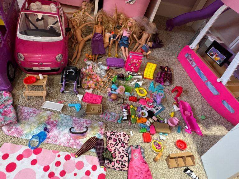 Barbie collection good condition