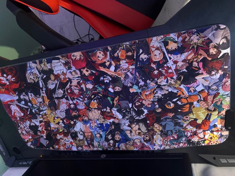 Anime LED large desk mat 