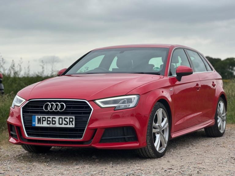 2016 Audi A3 2.0 TFSI S line Sportback S Tronic Euro 6 (s/s) 5dr HATCHBACK Petrol Automatic