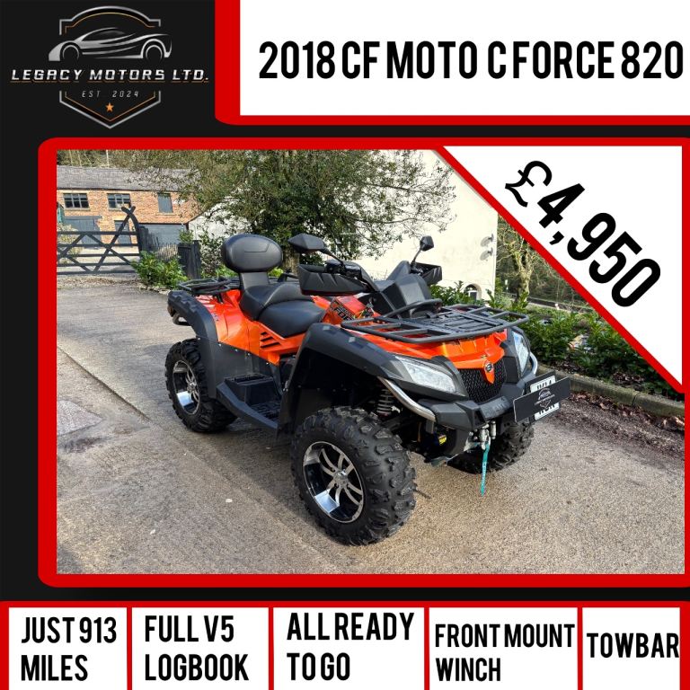 2018 CF Moto C Force 820 Le Quad 