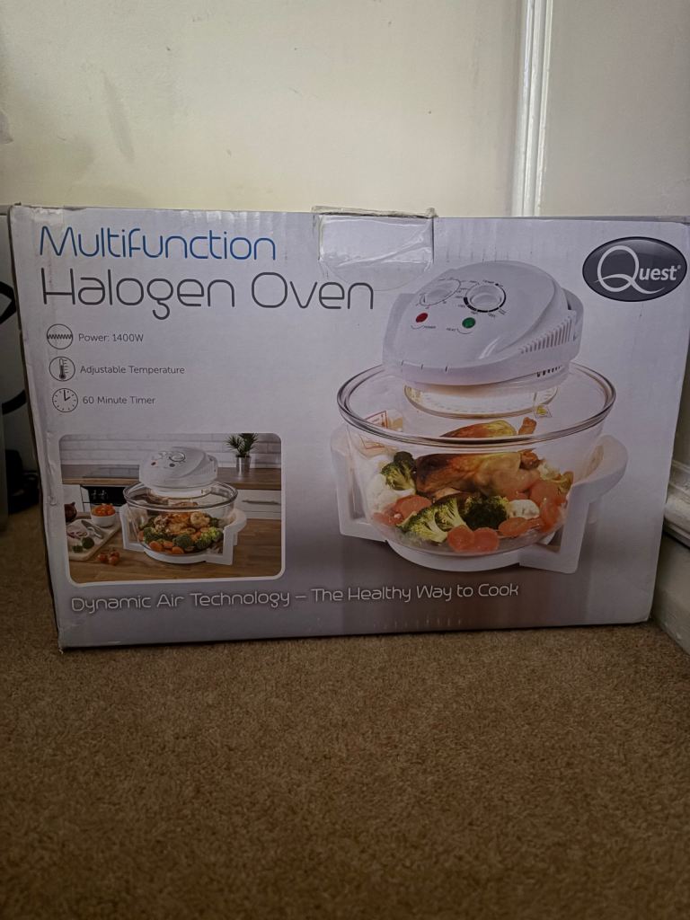 Multifunction halogen oven 