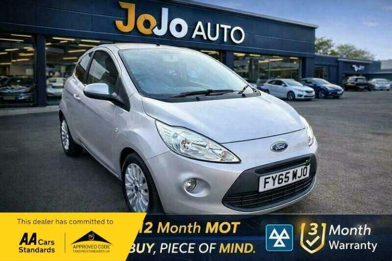 2015 Ford Ka 1.2 Zetec Hatchback 3dr Petrol Manual Euro 5 (s/s) (69 ps) HATCHBACK Petrol Manual