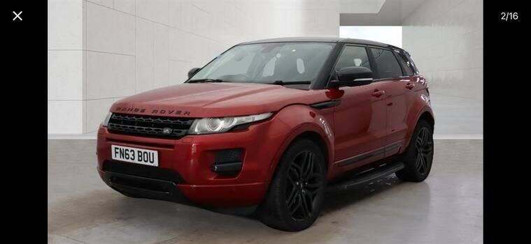2013 Land Rover Range Rover Evoque 2.2 SD4 Pure SUV 5dr Diesel Auto 4WD Euro 5 (190 ps) ESTATE Di...