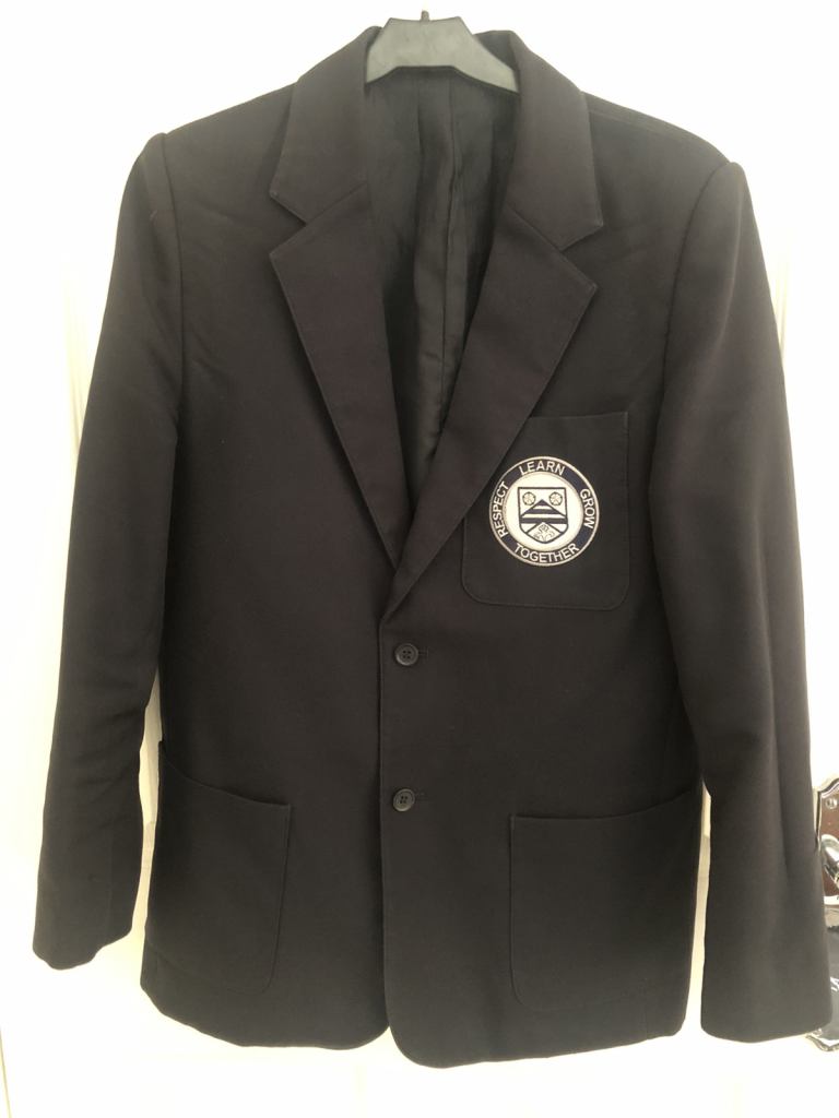Longridge High School boys blazer 33 inch chest 