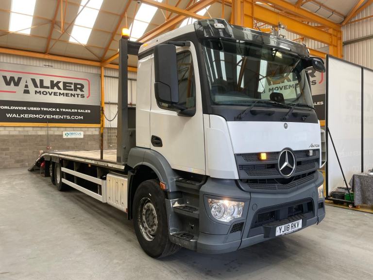 MERCEDES BENZ ANTOS 6X2 31FT STERLING BEAVERTAIL / PLANT RIGID - 2018 - YJ18 RKV