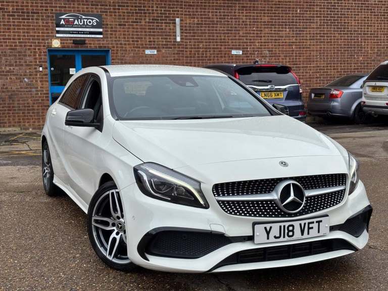 2018 Mercedes-Benz A-Class 1.6 A160 AMG Line (Premium) Euro 6 (s/s) 5dr HATCHBACK Petrol Manual