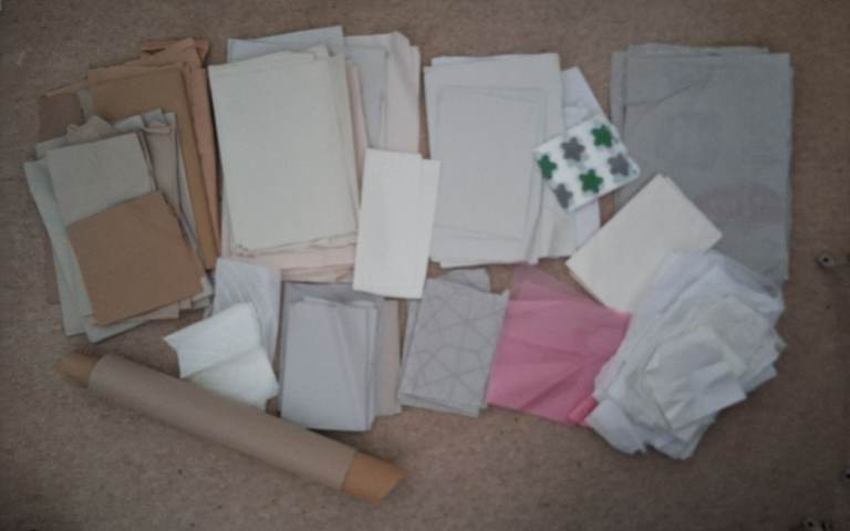 Paper for packing, wrapping 