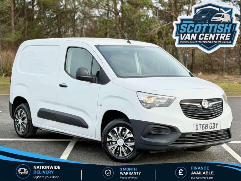 2019 Vauxhall Combo 2000 1.6 Turbo D 100ps H1 Edition Van PANEL VAN DIESEL Manual