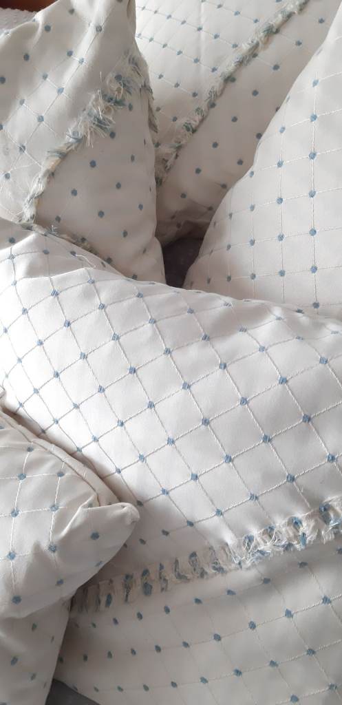 Set of 5 Hand Made New Cushions 