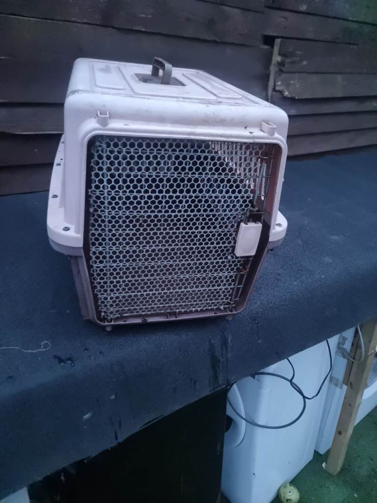 Plastic large cage dog cat 