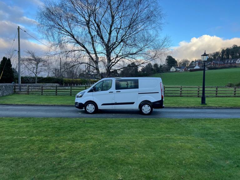 FORD TRANSIT CUSTOM 320 2.0 ECOBLUE 105PS L1H1 SWB CREW VAN 19 REG 62,500 MILES