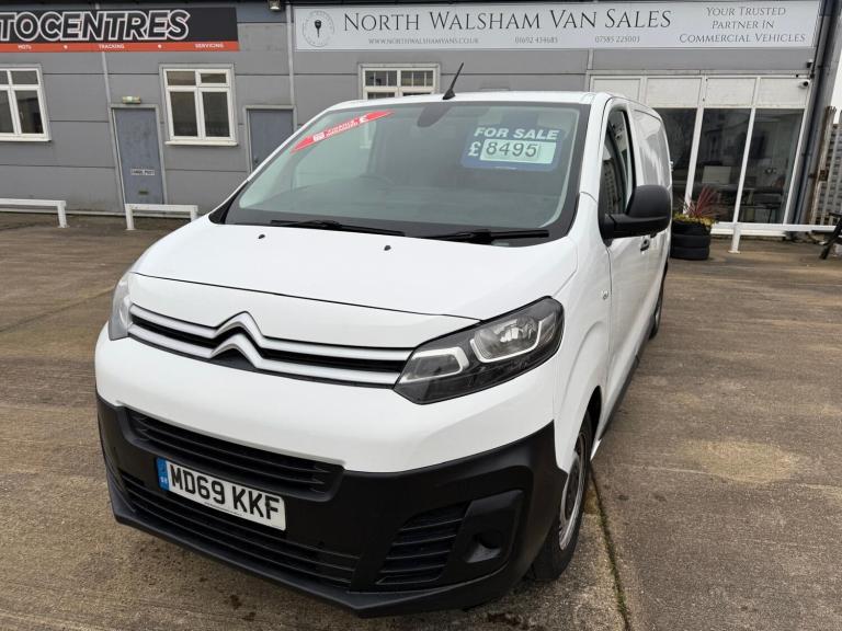 2020 Citroen Dispatch 1000 1.5 BlueHDi 100 Van Enterprise PANEL VAN Diesel Manual