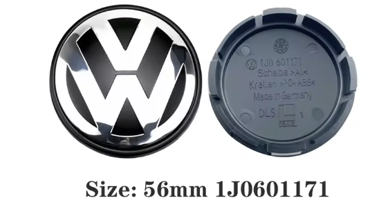 Volkswagen 56mm 1j0601171 center caps 